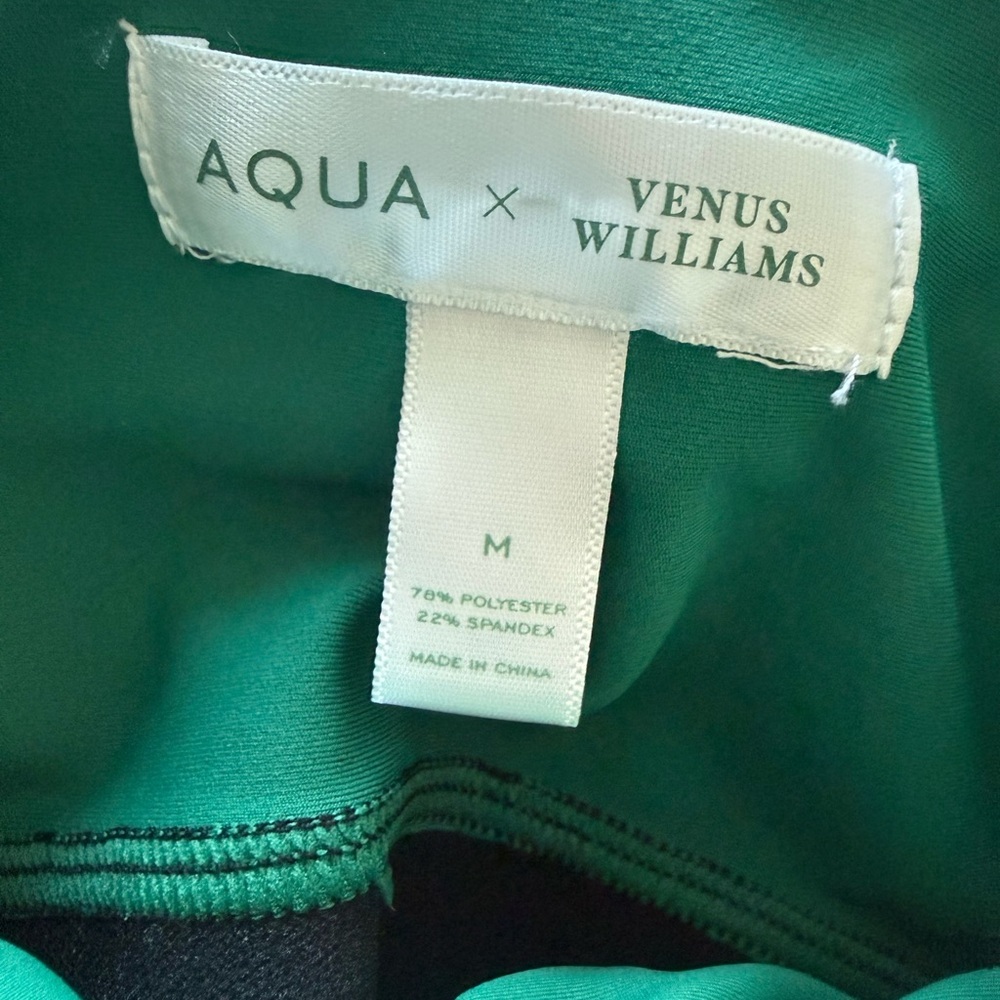 AQUA Athletic x Venus Williams Square Neck Mini Dress - Exclusive - Picture 8 of 9